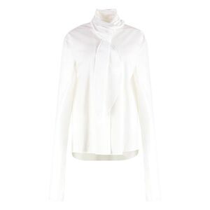 ALBERTA FERRETI Alberta Ferretti Women's Drape Neck Blouse Women WHITE T-Shirts